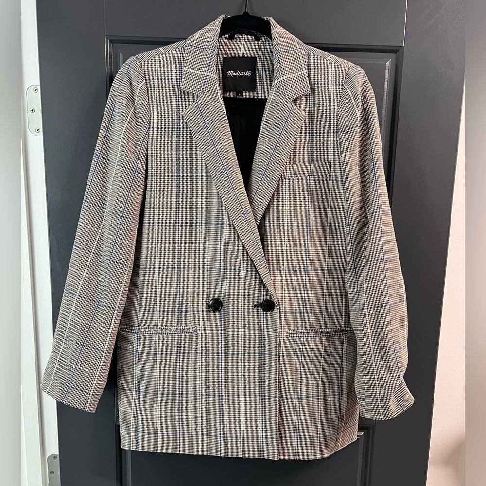 Madewell Blazer | Double breasted, relaxed fit